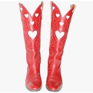 Red Heart Western Boots